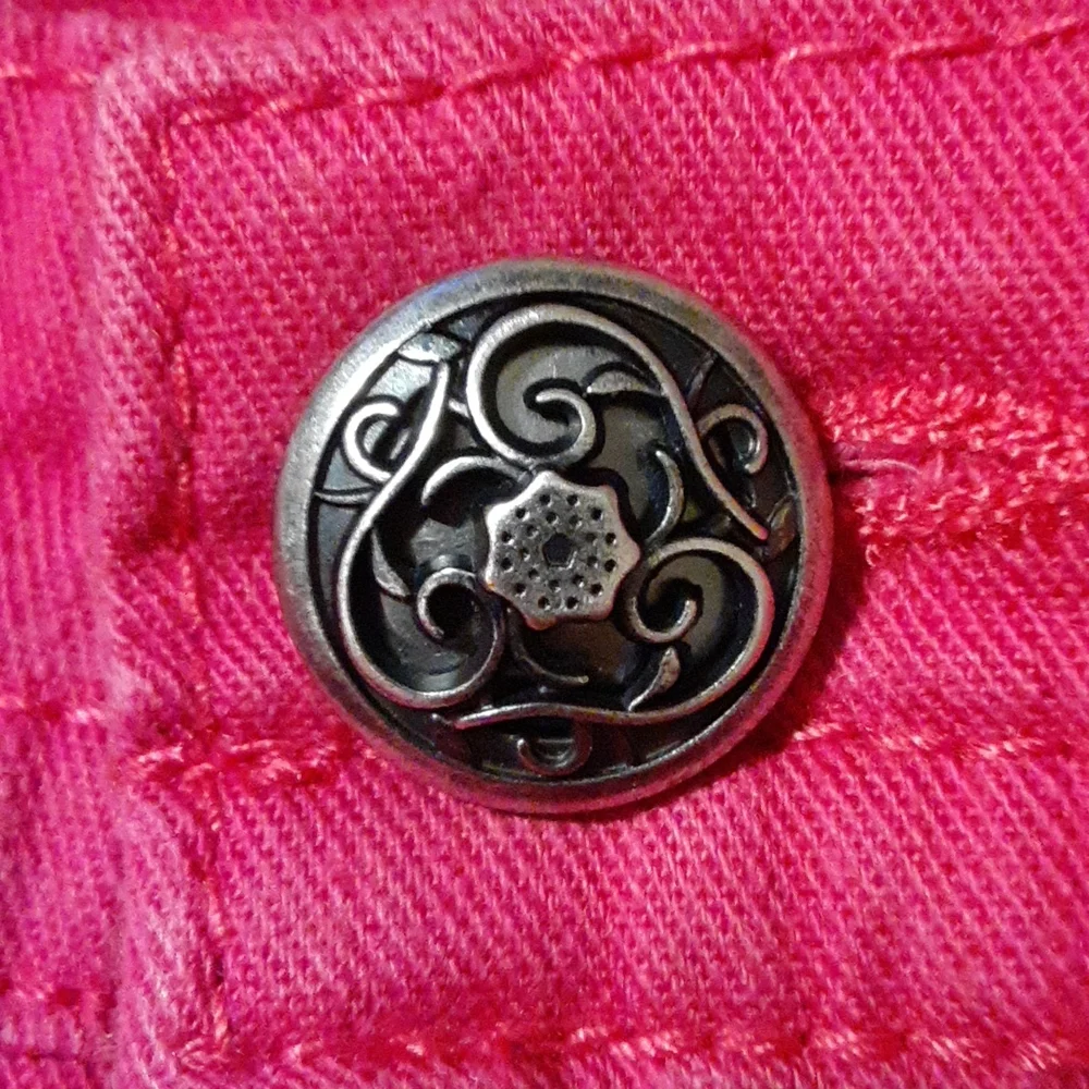 WEEKEND Dark Pink Pants - Sparkly Pockets
